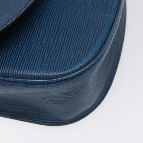 LOUIS VUITTON Epi Saint Cloud GM Shoulder Bag Toledo Blue M52195 LV Auth BA3294 - Picture 4 of 16